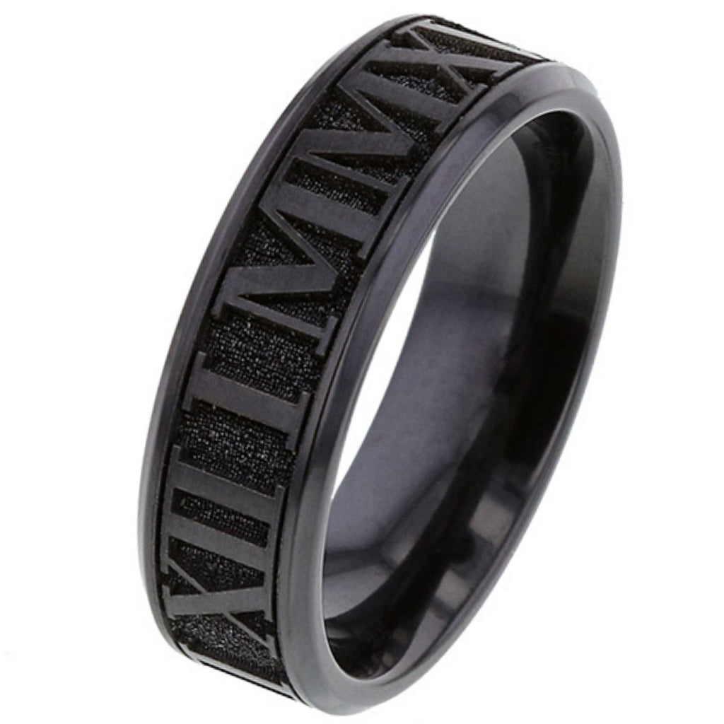 Custom Date Zirconium Ring