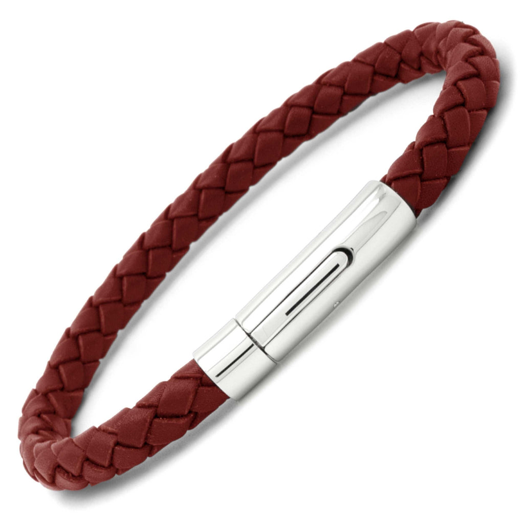 Arizona Red Leather Bracelet