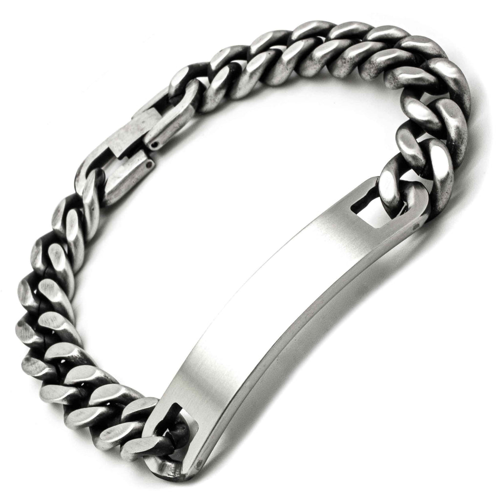 Stainless Steel Identity Bracelet