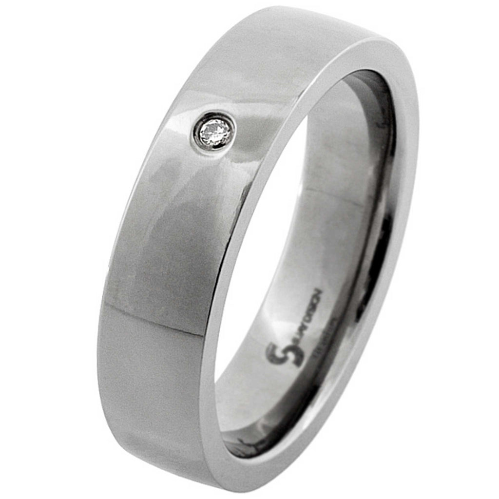 Legacy Diamond Titanium Ring