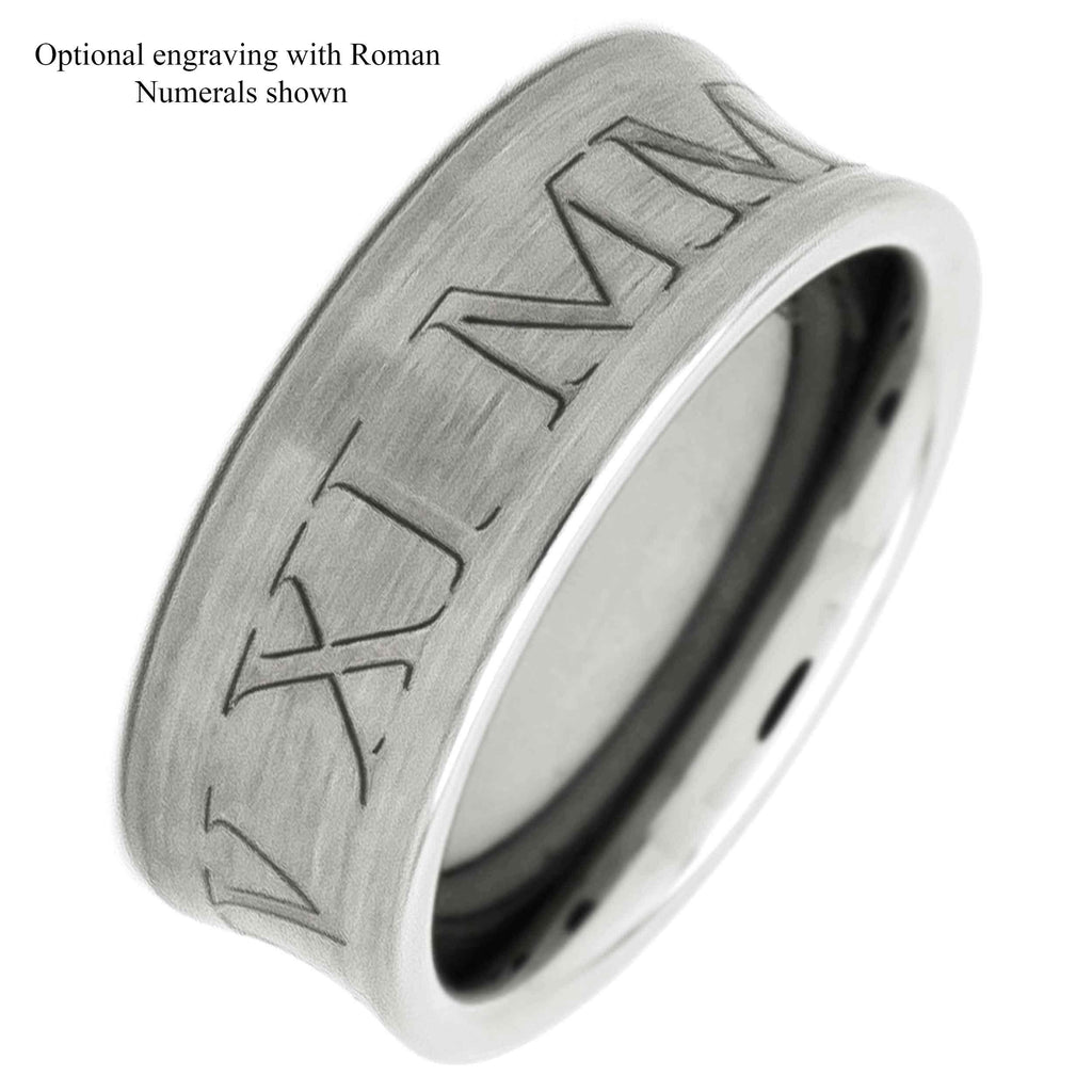 Breathe Tungsten Satin Ring