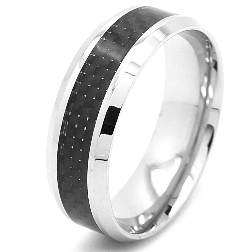 Flat Profile Steel Carbon Fibre Ring