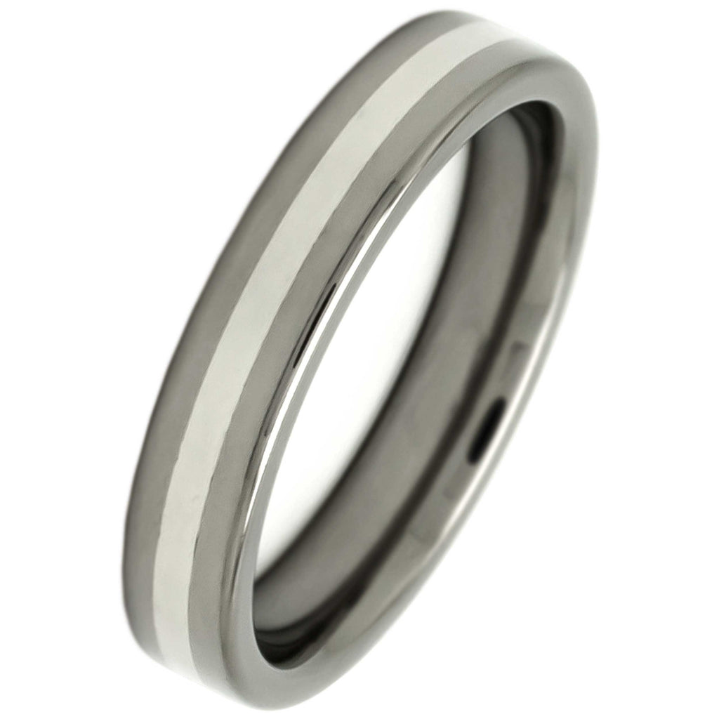 Platinum & Titanium Wedding Ring 